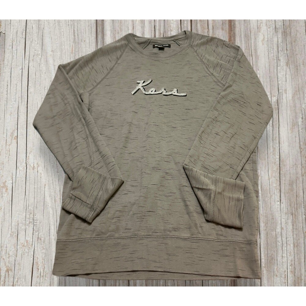 Michael Kors Gray Crewneck Sweatshirt M